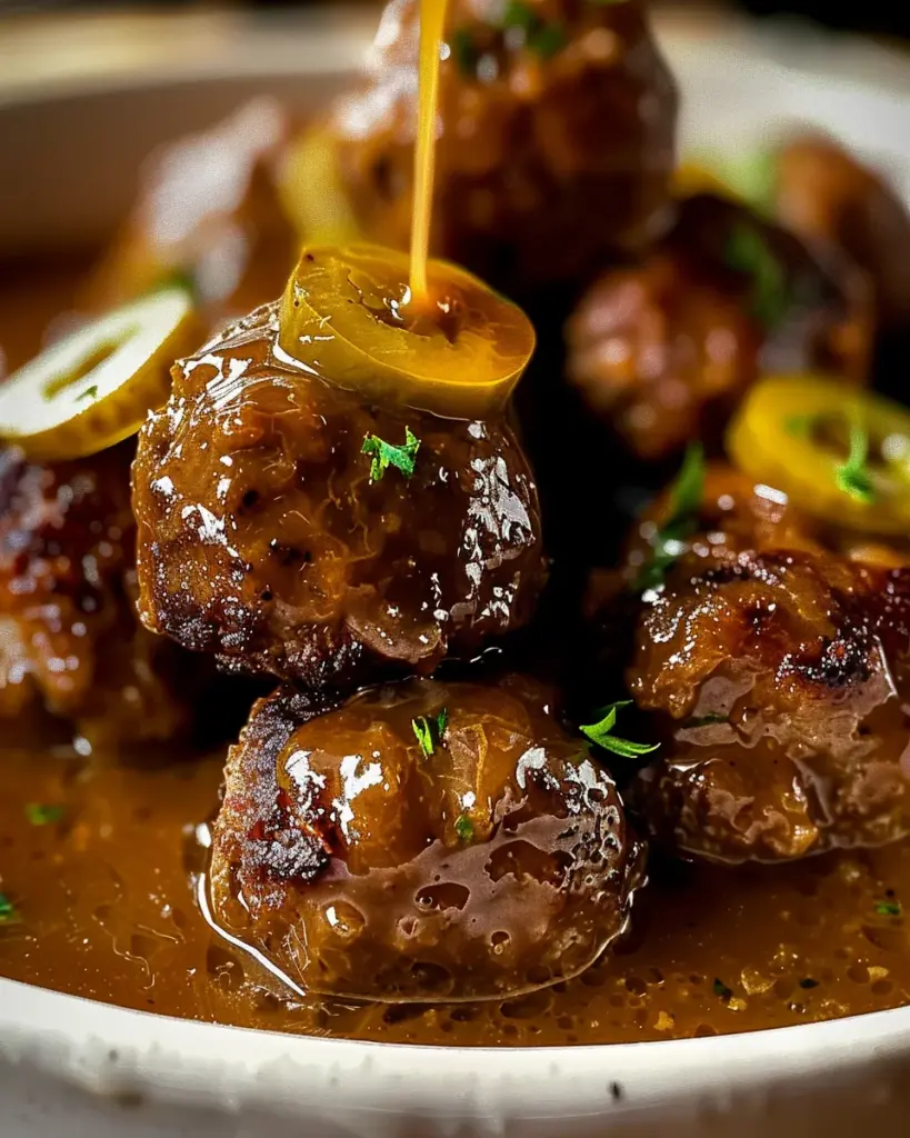 Crockpot Mississippi Meatballs