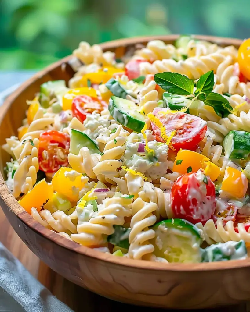 High Protein Cottage Cheese Pasta Salad – theamazingfood