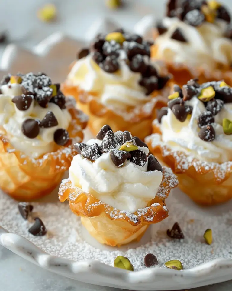 Cannoli Bites Recipe