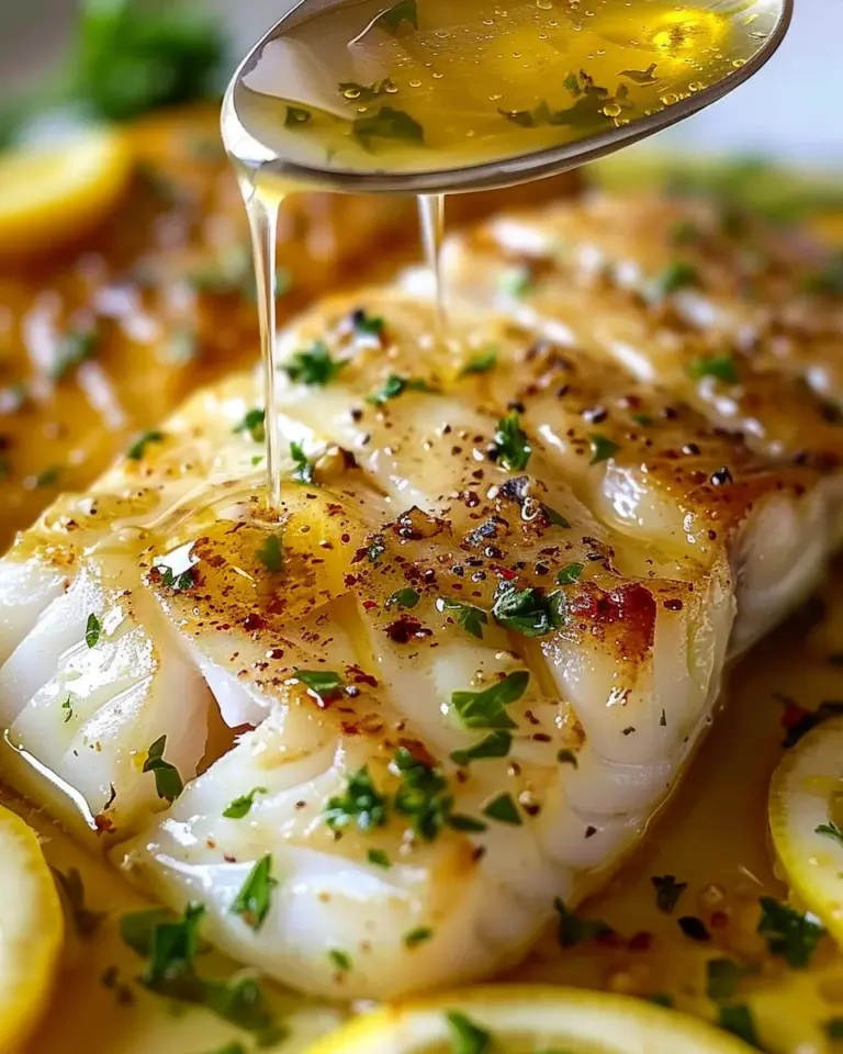 Lemon Butter Fish Fillet
