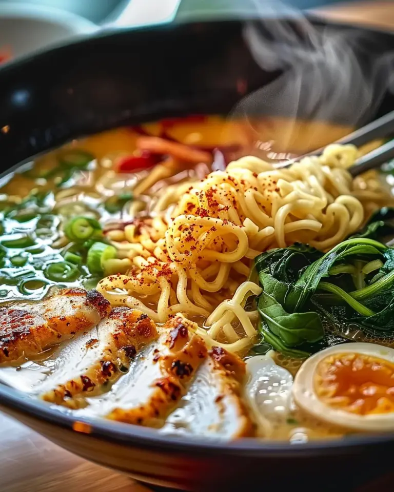 Creamy Garlic Chicken Ramen: An Incredible Ultimate Recipe