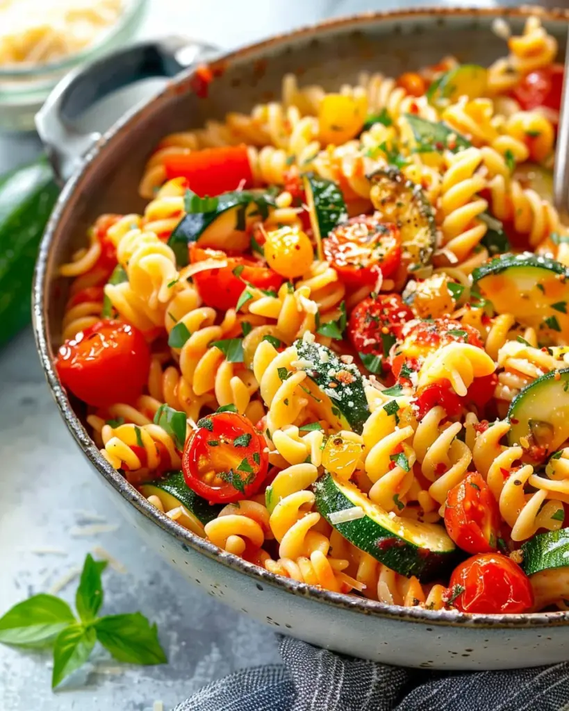Best Weeknight Tomato Zucchini Pasta – Homefoodkitchen