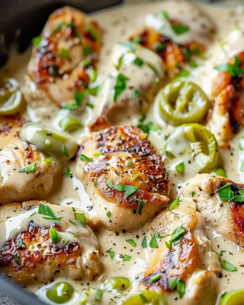 Creamy Pepperoncini Chicken Skillet: Your New Weeknight Favorite