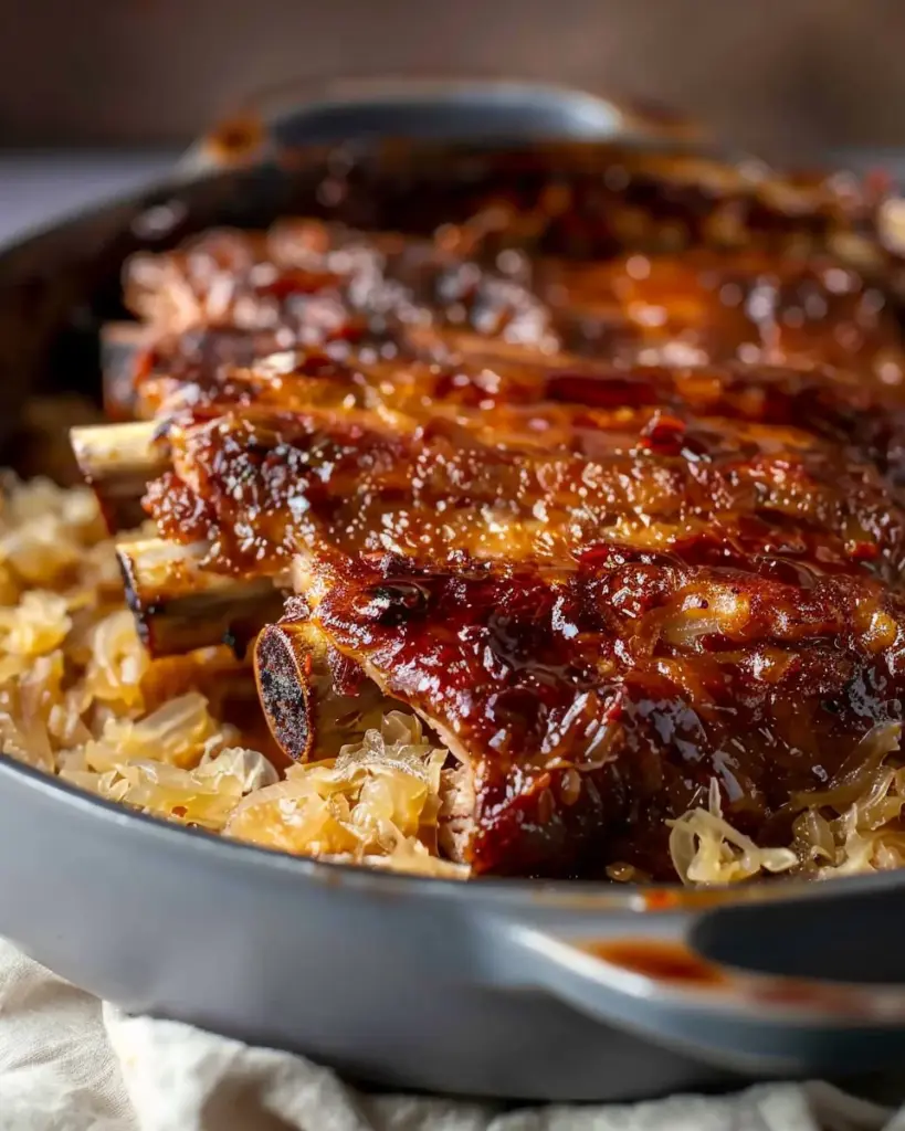 Juicy Braised Pork and Sauerkraut with Brown Sugar – Alrightwithme