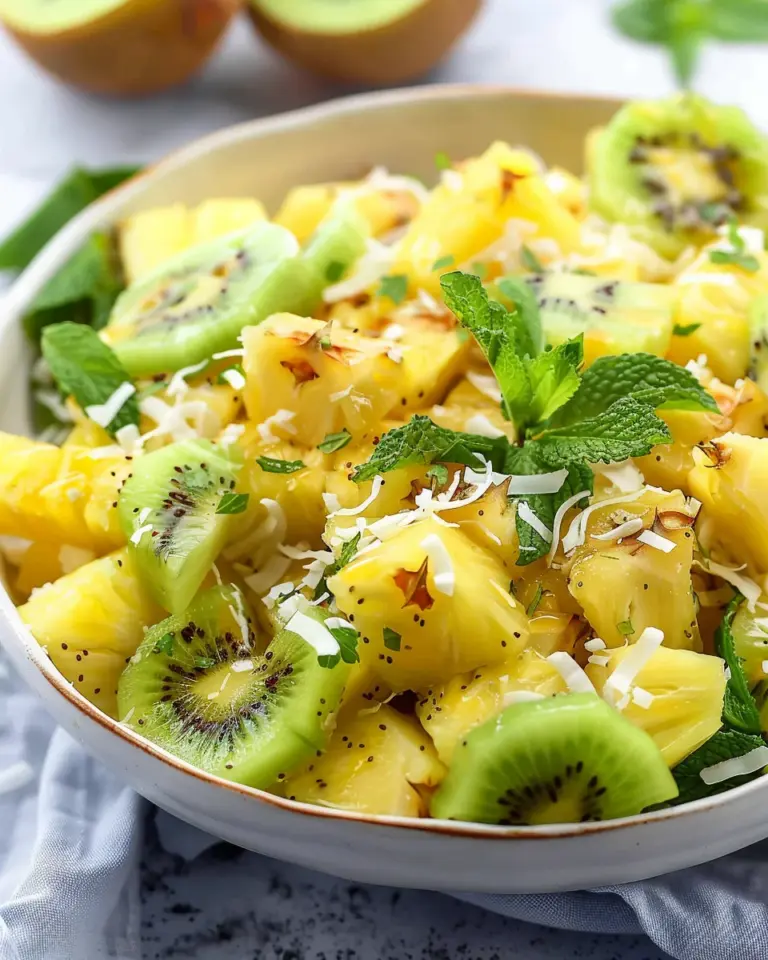 Pineapple Kiwi Salad